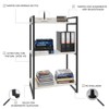 Estante para Livros 3 Prateleiras Kuadra Snow - Compace