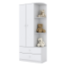 Guarda-Roupa de Bebê Labirinto 2 Portas 2 Gavetas Branco - Henn