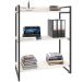 Estante para Livros 3 Prateleiras Snow 8390 - Compace