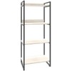Estante para Livros 4 Prateleiras Snow 8391 - Compace