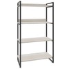 Estante para Livros 4 Prateleiras Snow 8392 - Compace