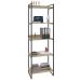 Estante para Livros 5 Prateleiras Carvalho 8393 - Compace