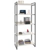 Estante para Livros 5 Prateleiras Snow 8394  - Compace