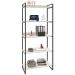 Estante para Livros 5 Prateleiras Snow 8394  - Compace
