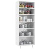 Paneleiros Star New 6 Portas com Vidro Branco - Telasul