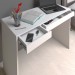 Mesa Escrivaninha College Ii 2 Gavetas Branco - Artany