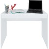 Mesa Escrivaninha College Ii 2 Gavetas Branco - Artany