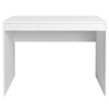 Mesa Escrivaninha College Ii 2 Gavetas Branco - Artany