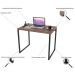 Mesa Escrivaninha Office Kuadra Nogal 8395 - Compace