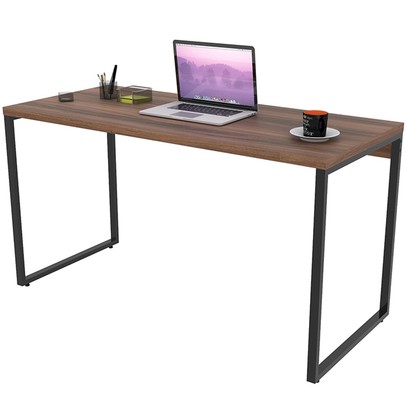 Mesa para Escritório Office Kuadra Nogal 8397 - Compace