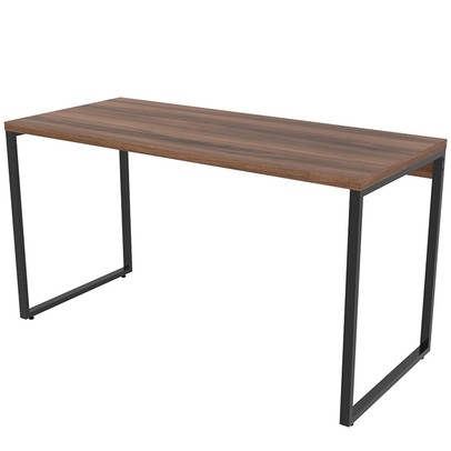 Mesa para Escritório Office Kuadra Nogal 8397 - Compace