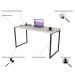 Mesa para Escritório Office Kuadra Snow 8397 - Compace