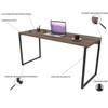 Mesa para Escritório Kuadra Nogal 138 - Compace