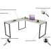 Mesa para Escritório Angular Kuadra Snow - Compace