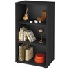 Estante para Livros Clean 2 Prateleiras Preto 005324 - Artany