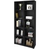 Estante para Livros Clean 8 Prateleiras Preto - Artany