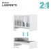 Quarto de Bebê Completo Thaiany 2 Portas 2 Gavetas Branco - Bci Móveis