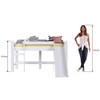 Cama Infantil com Escorregador Bb1001 Branco - Completa Móveis