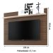 Painel para TV Até 55 Polegadas Maia Nogueira Real/Off White - Colibri