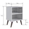 Mesa de Cabeceira 1 Prateleira Cb200 Branco - Completa Móveis