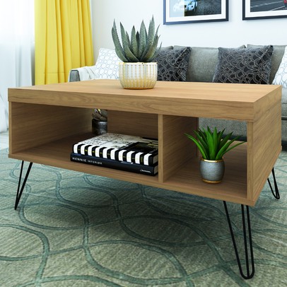 Mesa de Centro Liberty Carvalho - Artely