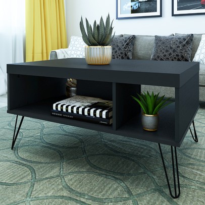 Mesa de Centro Liberty Preto - Artely