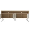 Rack para TV Até 60 Polegadas Liberty 4 Portas Carvalho/Off White - Artely