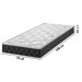 Colchão Solteiro com Espuma D-33 78x188 Sleep Preto - Vian