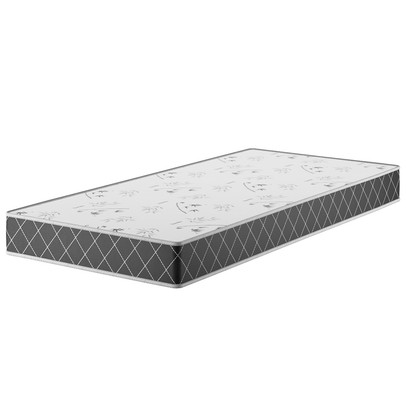 Colchão Solteiro com Espuma D-20 88x188 Fusion Preto - Vian