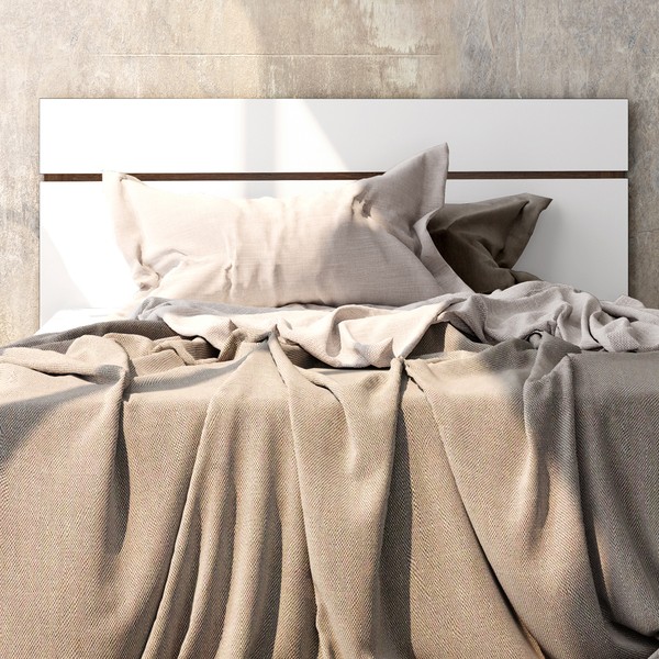 Cabeceira Casal 100% Mdf 511008 Branco - Belmax