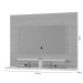 Painel para TV Até 55 Polegadas Sion Candian Branco - Jcm Móveis