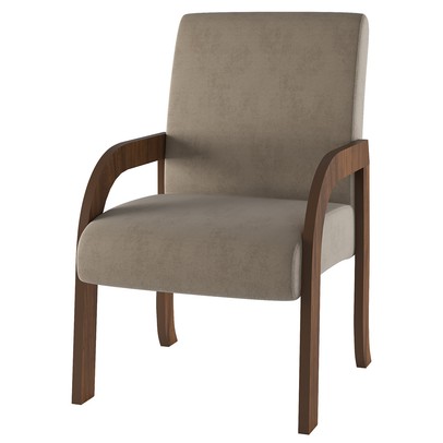 Poltrona Veneza Seda/Nude - Vian