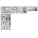 Cozinha de Aço Compacta Mirage New 11 Portas 6 Prateleiras Branco - Telasul