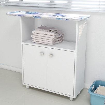 Tábua de Passar Roupa 2 Portas Tp3050 Branco - Tecnomobili