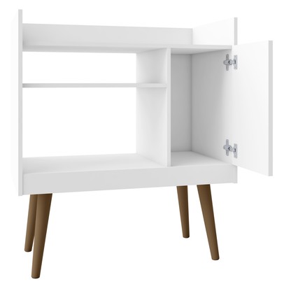 Aparador Café Ii 1 Porta 1 Prateleira Branco - Móveis Bechara