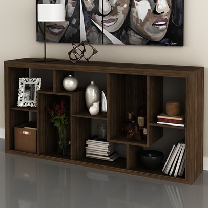 Aparador/Estante Nogal E1712 - Tecno Mobili