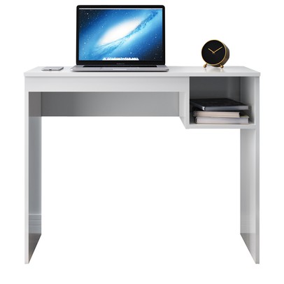 Mesa Escrivaninha Noronha  1 Nicho Branco - Genialflex