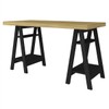 Mesa Escrivaninha Art Ii 4 Prateleiras Olmo/Preto - Artany