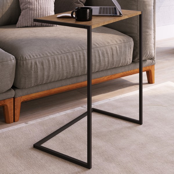 Mesa de Canto Vermont/Preto 27886 – Artesano