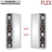 Sapateira Magia 1 Porta com Espelho Branco Flex - Panorama Móveis