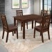 Mesa de Jantar 4 Lugares Sofia Castanho Rust/Marrom Tx - Art Panta