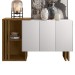 Balcão Buffet Berlim 3 Portas 100% Mdf Ypê/Off White - New Ceval