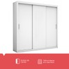 Guarda-Roupa Casal Mônaco 3 Portas 4 Gavetas Branco - Pnr Móveis