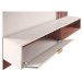 Painel para TV Até 60 Polegadas Tocantins 1 Porta 1 Prateleira Off White/Nogueira Real - Colibri