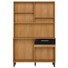 Cozinha Compacta 8 Portas 1 Gaveta Dakar/Preto 2120p - Delmarco