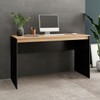 Mesa Escrivaninha Bc 89 Preto/Lâmina Mel - Brv