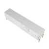Rack para TV Até 50 Polegadas 1 Porta 3 Nichos Br 51 Branco/Pinus Claro - Brv