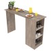 Bancada de Cozinha Ravenna 2 Prateleiras Carvalho/Off White - Jcarvalho