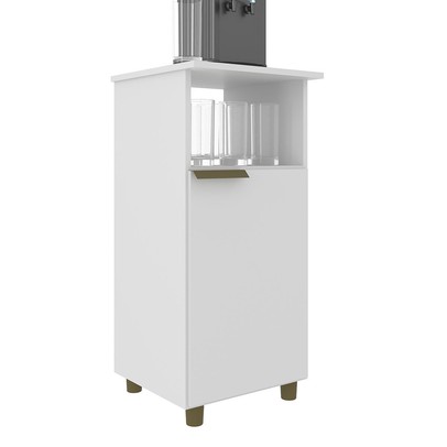 Armário de Cozinha para Bebedouro 1 Porta Branco - Jcarvalho