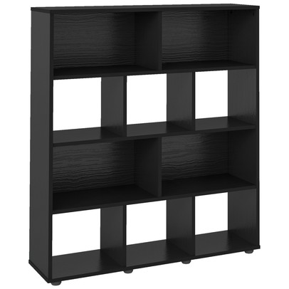 Estante para Livros Book 10 Nichos Preto - Artely